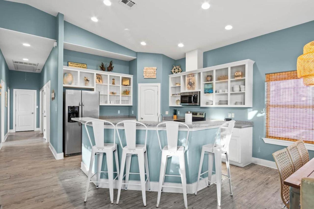 New 5 Bdrm W/Pool, Observation Deck Walk To Beach! ポート・アランサス エクステリア 写真